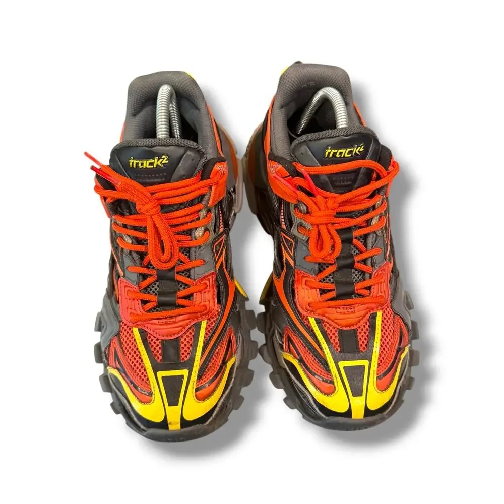 Balenciaga Track 2 ‘Orange Black’ Sneaker | Size 41EU(8US)